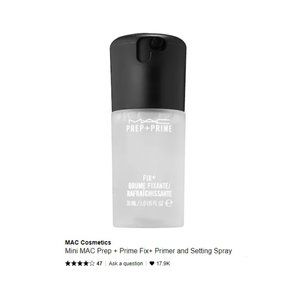 mac fix+ setting spray mini